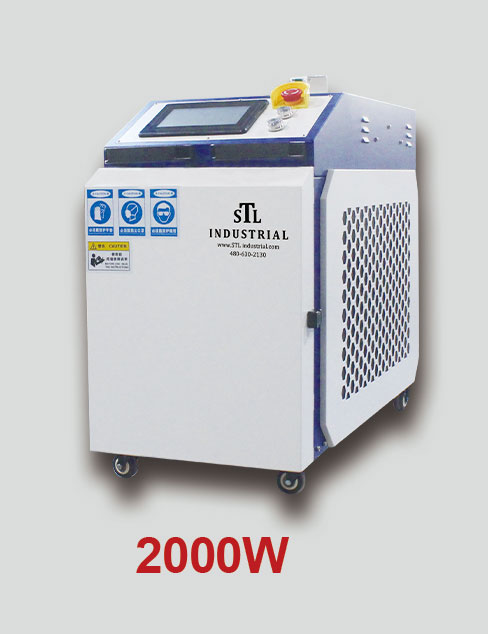 2000W Continuous Laser Cleaning Machine for Metal, Rust, Paint